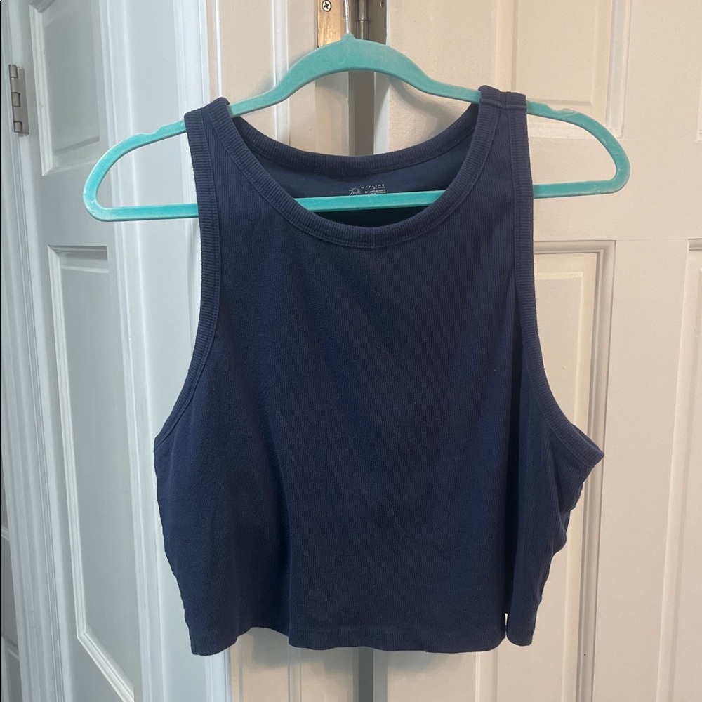 Aerie Navy Blue Tank Top